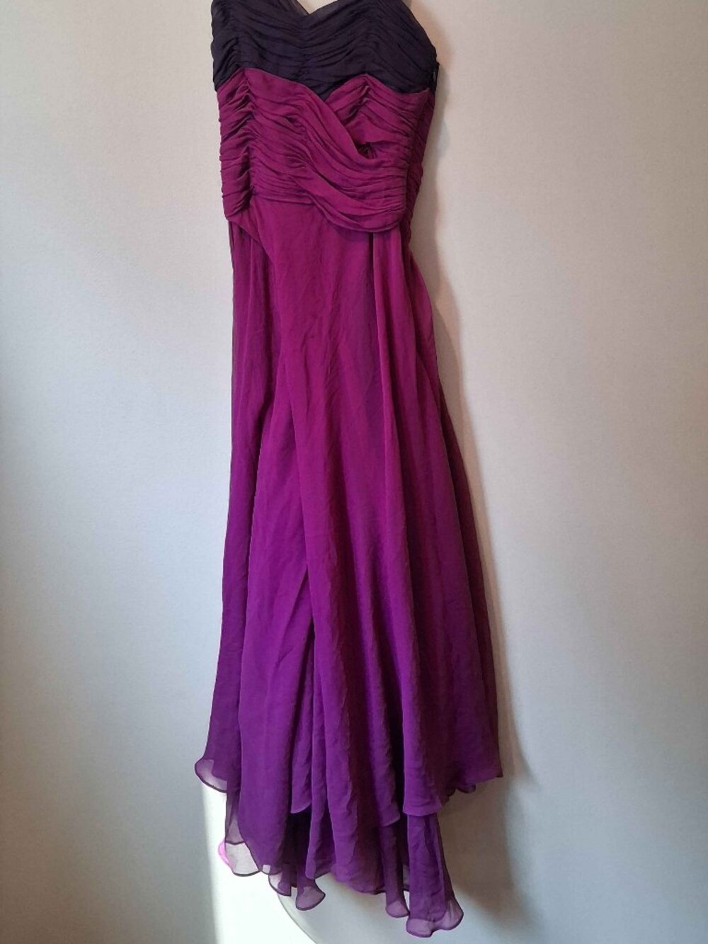 Jill Stuart Size 2 Maxi Purple Cocktail dress - Picture 3 of 10